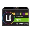 U by Kotex Tampons, Mini 16 Pack