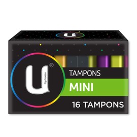 U by Kotex Tampons, Mini 16 Pack