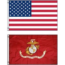 Venta al por mayor LOTE 3x5 USA AMERICAN & USMC MARINE CORPS EGA FLAG Banner