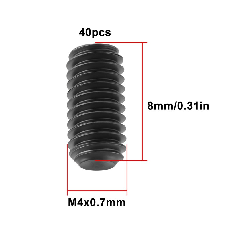 The Lord of the Tools 40pcs Bicycle Pedal Replacement Pins
