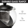Primula Half Moon Teapot with Removable Infuser, Glass Tea Maker
