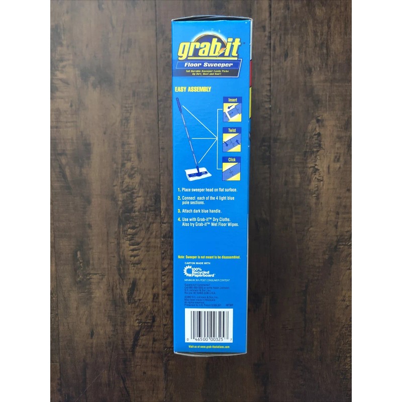 SC Johnson & Son PLEDGE GRAB IT FLOOR SWEEPER PLUS