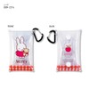 Miffy miffy0014 Clear Pouch with Carabiner, Mini Pouch, Clear Multi