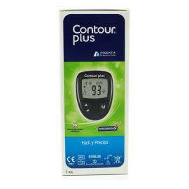 Contour Plus Glucómetro Para El Monitoreo De Glucosa Color Negro