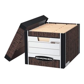 Bankers Box R-Kive - Letter/Legal, Woodgrain