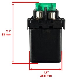 Caltric Starter Relay Solenoid For Kawasaki Prairie 650 KVF650A KVF650B KVF650 4X4 02-03