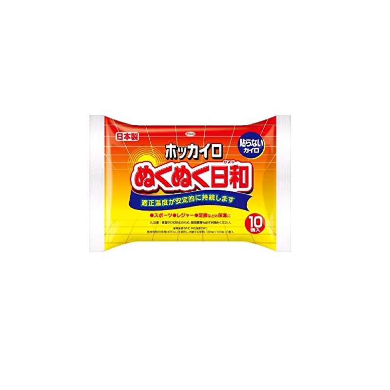Hokkairo Warm Biyori No Stick Regular Pack of 10