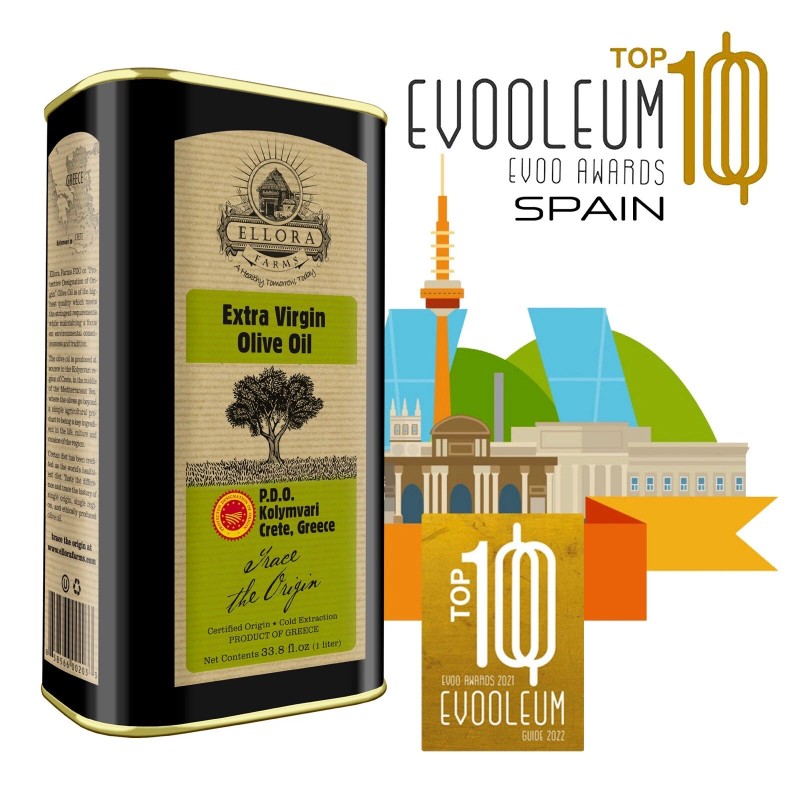 Ellora Farms, Greek Extra Virgin Olive Oil, Single Estate, 1