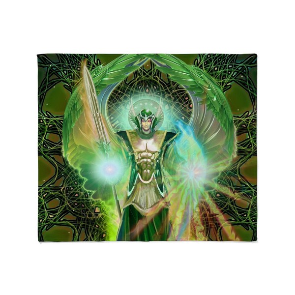CafePress Angel Raphael Throw Blanket Super Soft Fleece Plush Throw