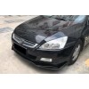 dtangor GLOSS BLACK FOR HONDA ACCORD SEDAN COUPE 2006-2008 FRONT