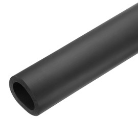 sourcing map Pipe Insulation Foam Tube 40mm ID x 54mm OD 0.45m Foam Tubing Heat Insulated Pipe for AC Unit Handle Grip Water Pipe Freeze Protection - 2-1/8" x 1-9/16"/Black