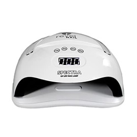 Revel Nail Spectra UV/LED Nail Lamp, Fast Nail Dryer for Gel Polish, Professional UV lamp Gel Nails for Salon and Home Use, Rapid-Curing Gel Nails Dryer for Manicures and Pedicures UV LED Nail Lamp