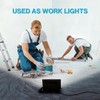 Olafus 2 Pack 60W LED Flood Light Outdoor, 6000LM Super