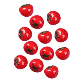 ORFOFE 12pcs Imitation Tomato Fake Tomato Miniature Fake Miniature Tomato Fake Fruit Miniature Mini Tomato Home Fruit Model Photo Props