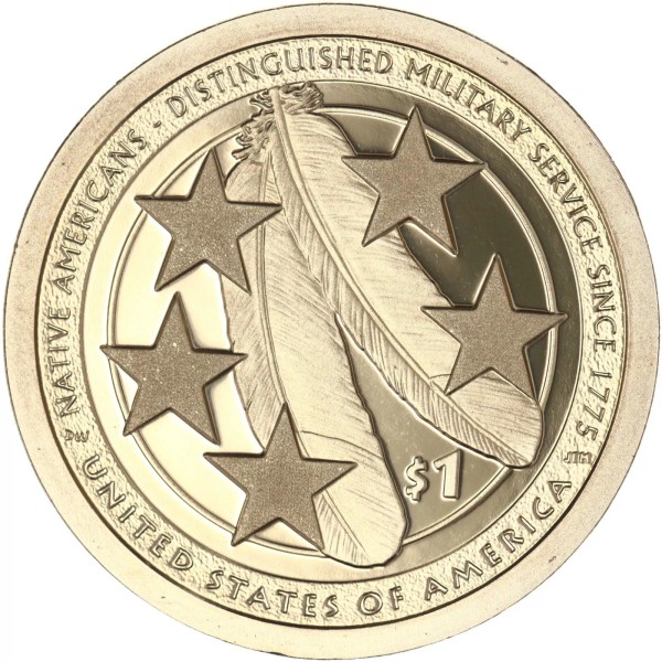2021 S Native American Sacagawea Dollar Gem DCam Proof