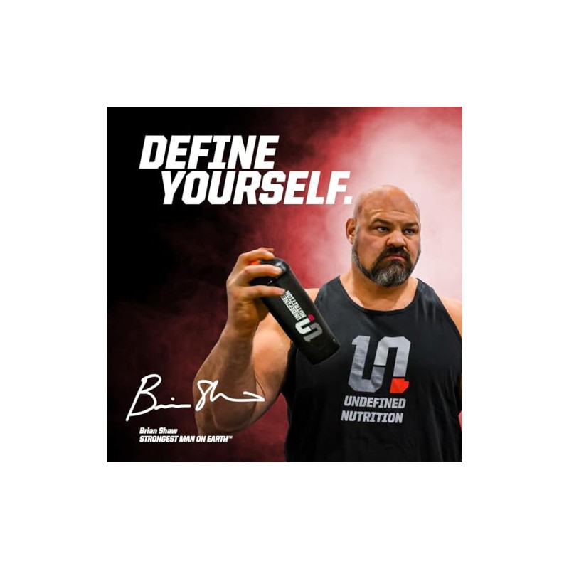 Undefined Nutrition Define Yourself Botella Coctelera Proteínas Onzas 800 Por