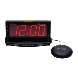 Clarity WAKE Wake Assure Alarm Clock 85dB - Black