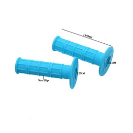 New Olym 7/8'' 22mm Universal Motorcycle Grips Hand Grips for CRF YFZ RMZ KXF Motorcycle 50cc 125cc 110cc Dirt Pit Bike 1Pair Blue