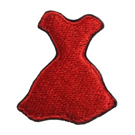 Red Dress Embroidery Patch Native Two Spirited (Red Dress 10 Pcs)