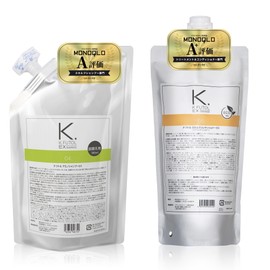 K.Futol Men's Refill Scalp Shampoo Conditioner Set Treatment 500ml & 500g