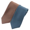 Yejak 대구백화점 예작마이크로 조직 솔리드 실크 넥타이(YJFSF3911) Daegu Department Store Yejak Micro-Structured Solid Silk Tie (YJFSF3911)