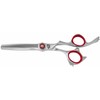Kissaki Hair Scissors Suzaku 6.0 inches 32 tooth Satin Finished