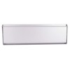 SKANDH Aluminium Silver 10" X 3" Inch Flap Letter Plate