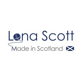 Lona Scott Guantes de cachemira para mujer, fabricados en Escocia, 100% cachemira, marino, Talla única