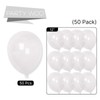 PartyWoo PartyWoo Clear Balloons 50 pcs 12 Inch Transparent Bubble