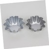 LABRIMP Metal Jelly Molds 6pcs Tart Molds Non Stick for