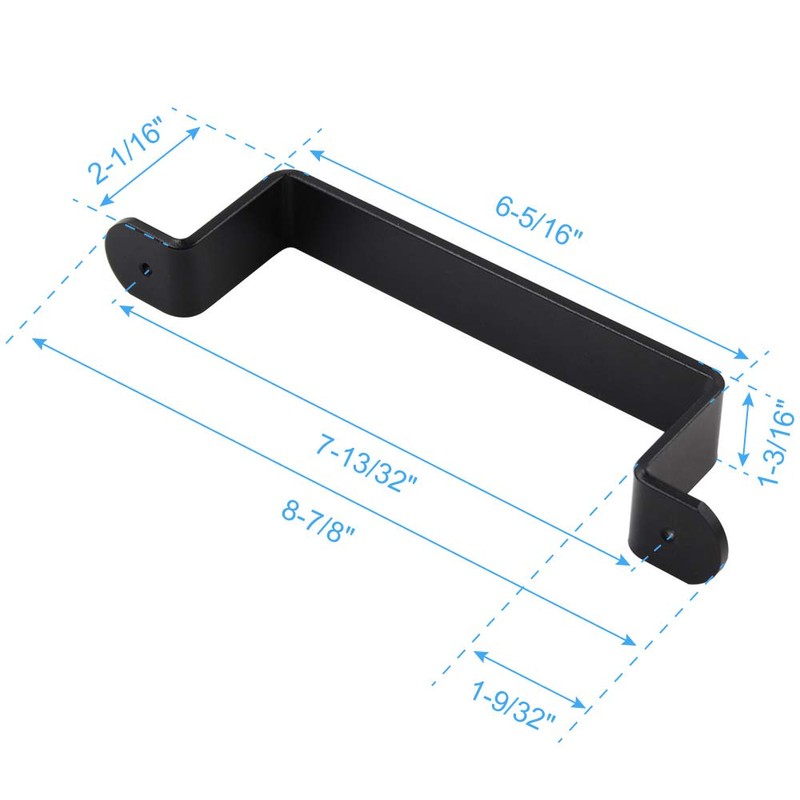 ZEKOO 8.9 Inch Sliding Barn Door Handle Set Barn Door