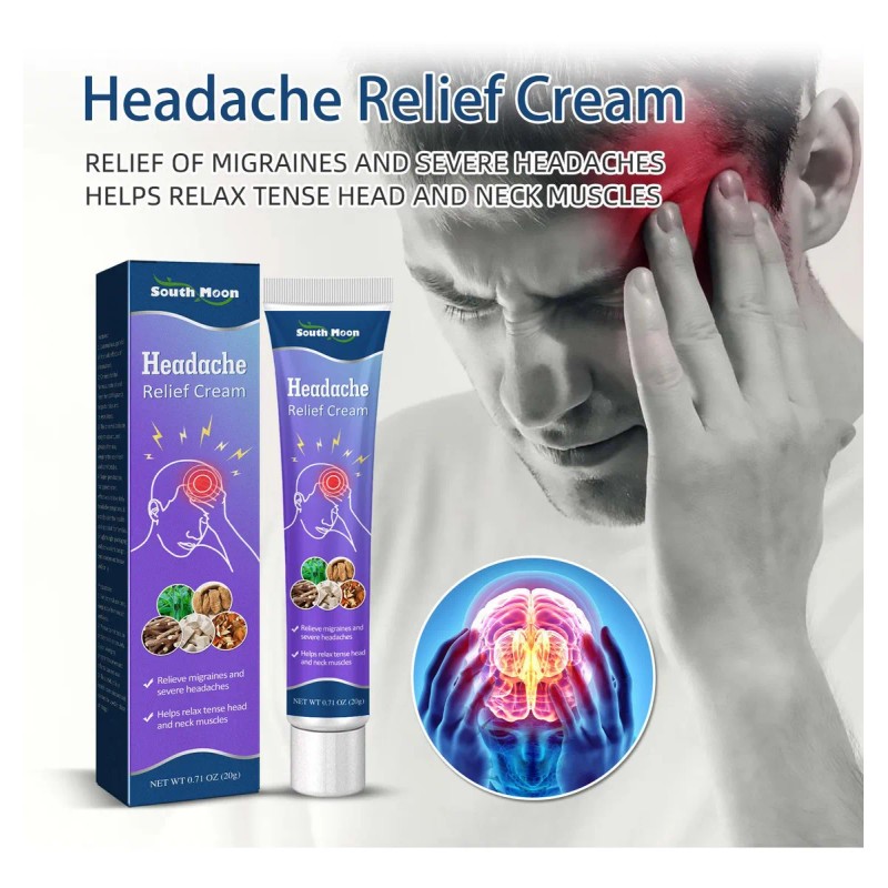 Pomada Para Aliviar El Dolor De Cabeza M Body Care
