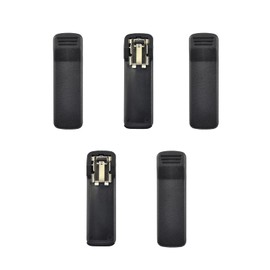 PROMAXPOWER [5-Pack] Replacement Belt Clips for Motorola Two-Way Radio Walkie Talkies NTN7143, NTN7144, GP1200, HT1000, JT1000, MTS2000, MTX9000