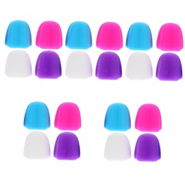 Gatuida Toothpaste Caps 20 Pcs Toothpaste Cap Kids Toothpaste Dispenser Self Closing Toothpaste Squeezer Toothpaste Tube Squeezer Toothpaste Squeezer Caps Bathroom Supplies Silica Gel Child Pentagram Tool