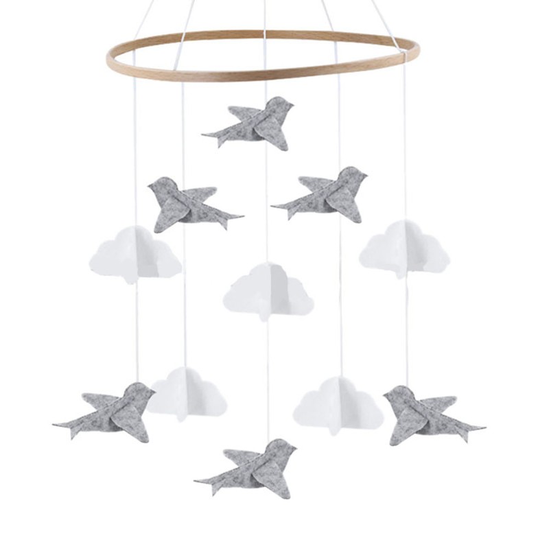 DIY Wooden Mobile Frame for Crafts Natural Wood Mobile Hanger