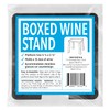 Wine Box Stand Drink Dispenser for One-Hand Pouring and Stemless