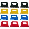 12 Pack Plastic Paint Scraper Texture Art Tools for Texture