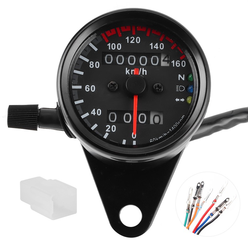 12V LED Odometer Speedometer Tachometer Retro Style High Accuracy for