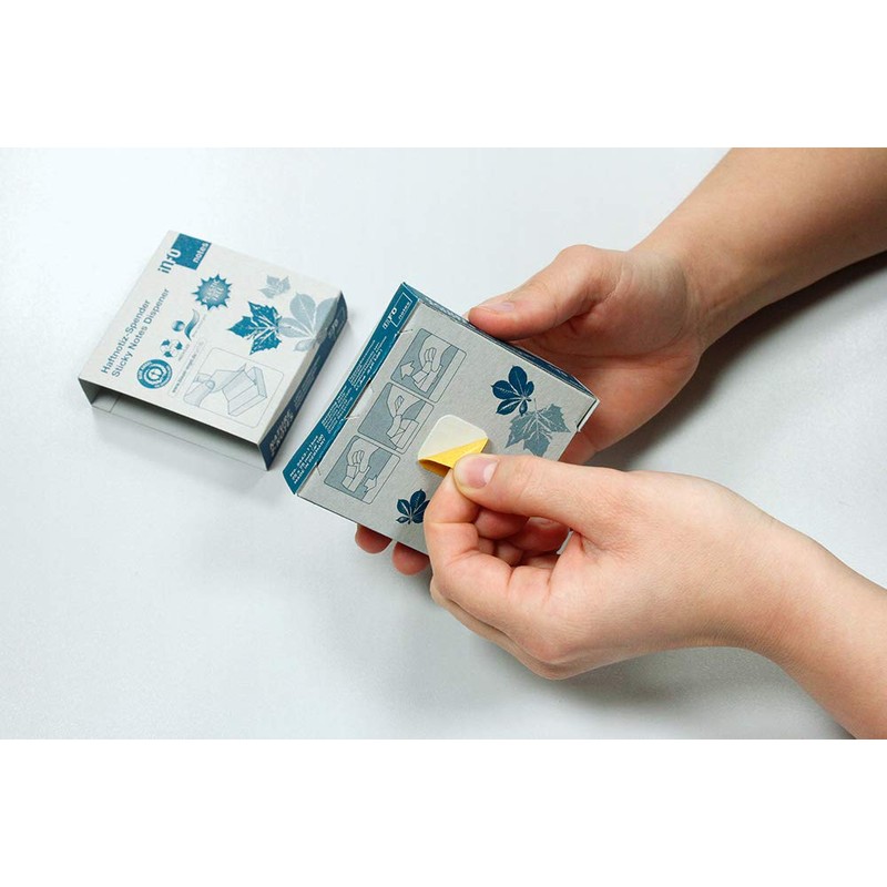 inFO Notes Recycled Sticky Notes in Z Fold, 75 x