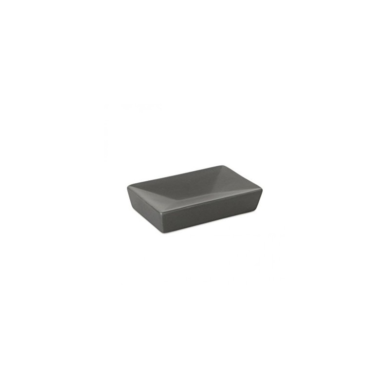 Tatay Thai Soap Dish, ABS, Anthracite Gray, One Size