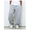 SHENHE Men's Wide Leg Loose Sweatpants Open Bottom Drawstring Workout