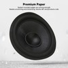 6 Inch Paper Speaker Cone, Subwoofer Cones Drum Paper with