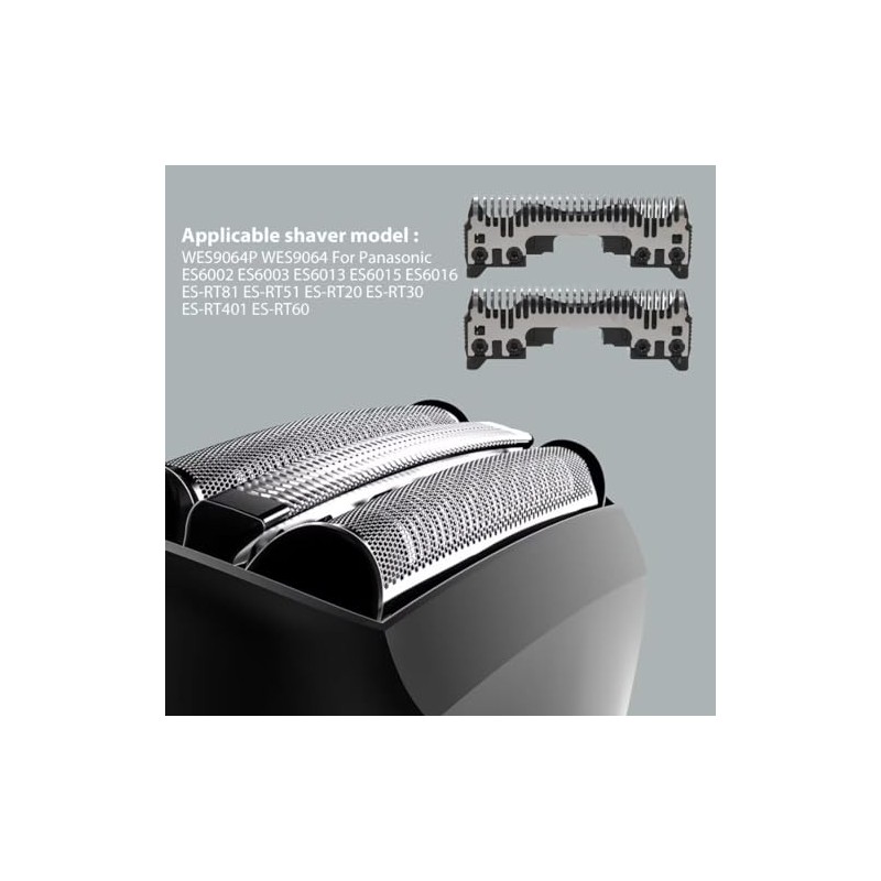 Xspeedonline 2Pcs Razor Replacement Inner Blade WES9064PC Compatible for Panasonic