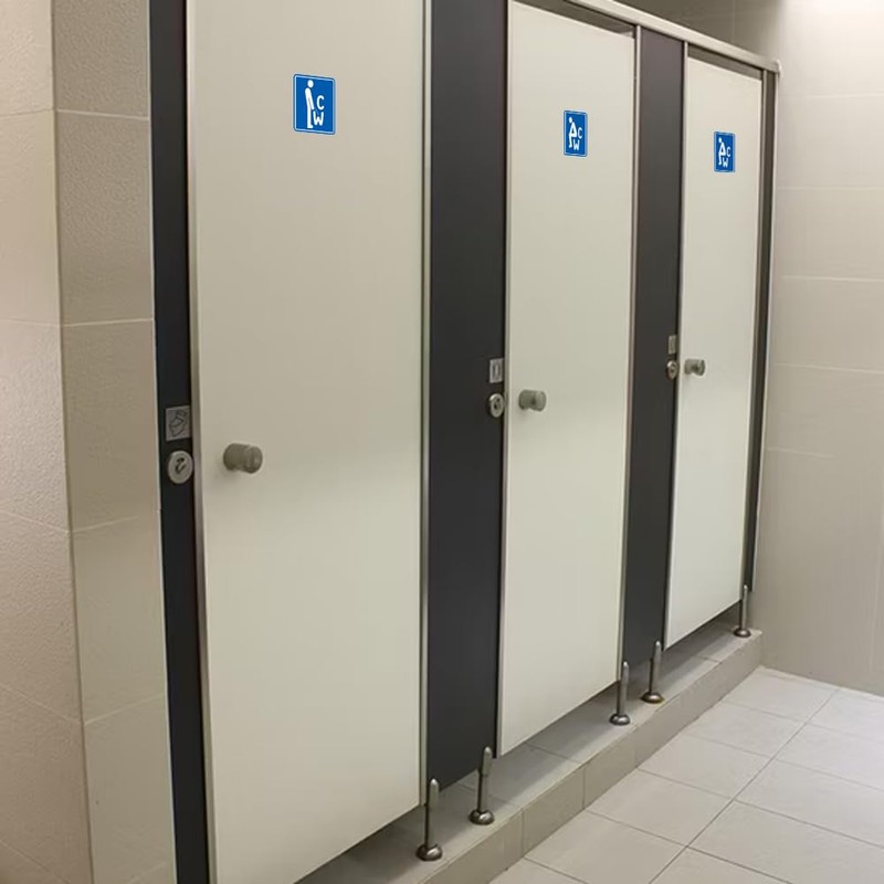 Uni Toilet Stickers - Toilet - Toilet and Urinal -