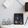 Modern Black 30x30 Frame With Safe Perspex Front & Wall