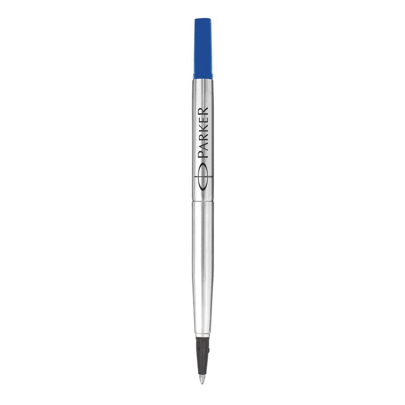 PARKER QUINK Rollerball Pen Ink Refill, Medium, Blue
