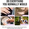 Uñas Francesas con Punta a Presión 24 Piezas de Uñas