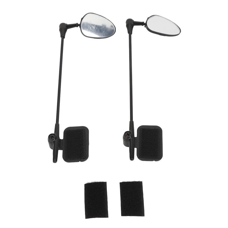 1 Pair Bicycle Helmet Rearview Mirror 360° Adjustable Bike Cycling