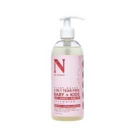 Dr. Natural Shampoo 3 en 1 Bebés y Niños Natural, Orgánico, Sin Sulfatos y Parabenos | Jabón Líquido para Cuerpo y Baño de Burbujas | Hipoalergénico, 