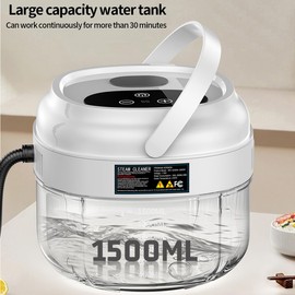 YIKEDA Handheld Steam Cleaner,Portable High-Pressure Steam Cleaner with Smart Touch Screen, Steam Cleaner for Home Cleaning of Bathroom,Furniture,Car, Shower,Kitchen, and Toys